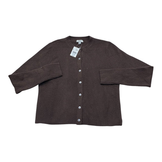 Sweater Cardigan By J. Crew In Brown, Size:S