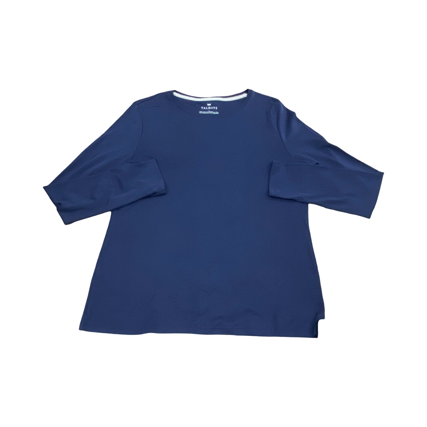 Top Ls By Talbots In Navy, Size:L