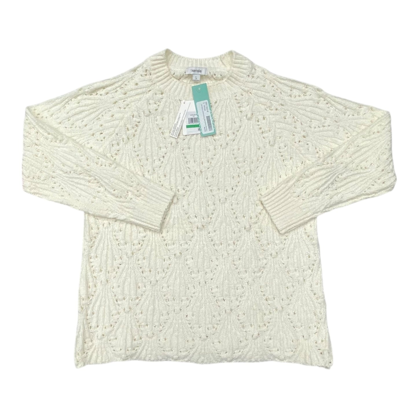 Sweater By Kensie In Cream, Size:L