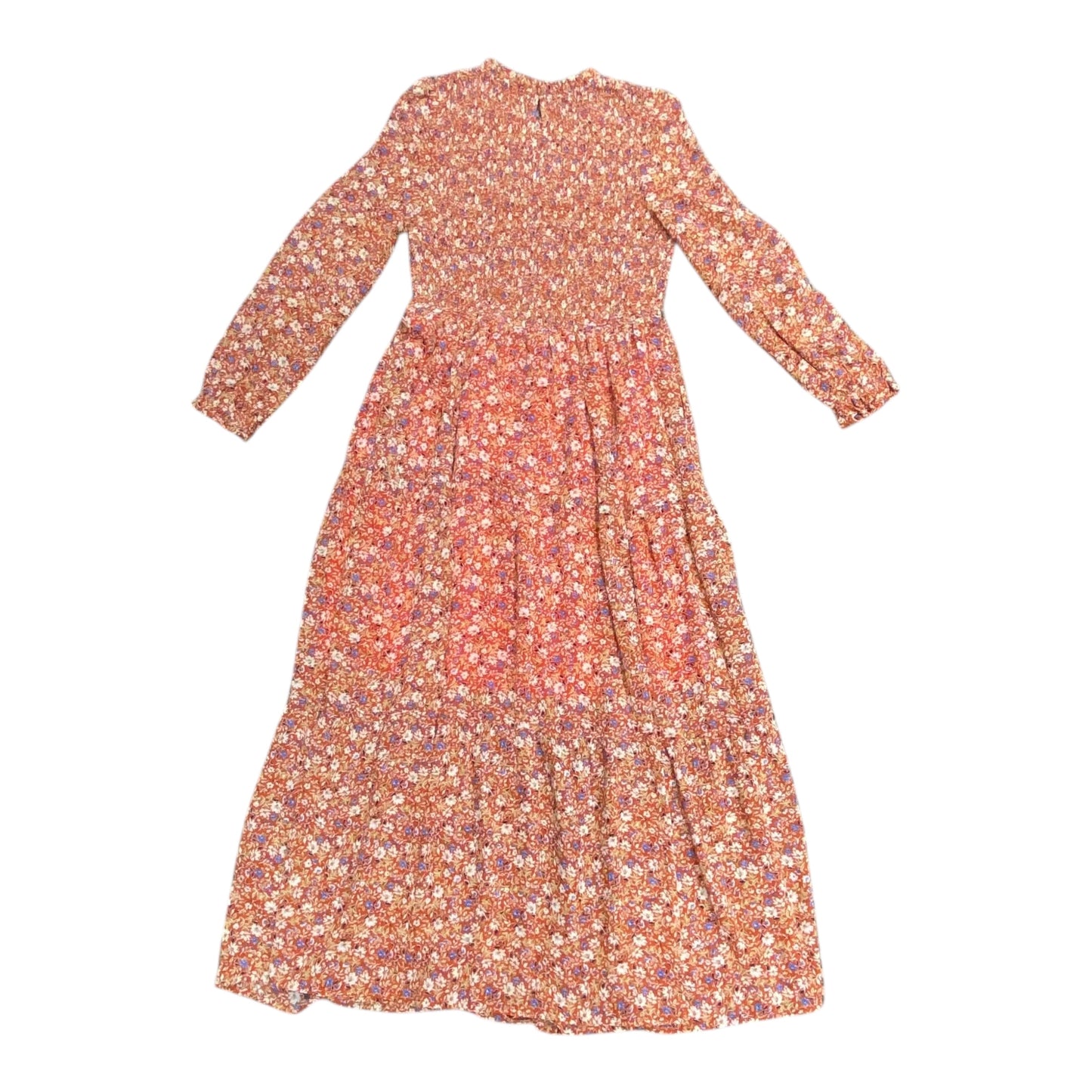 Dress Casual Maxi By Melloday In Blue & Orange, Size:L