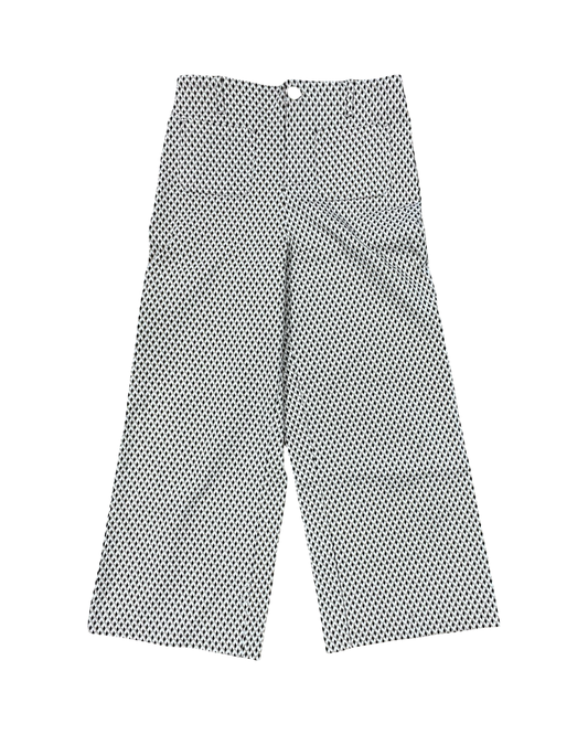 Pants Dress By Jules & Leopold In Black & Cream, Size:8