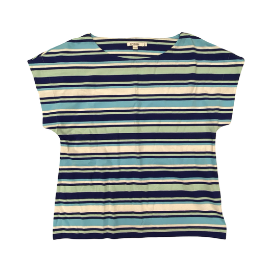 Top Ss By Chicos In Striped Pattern, Size:M