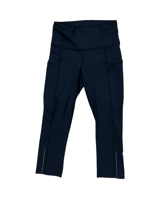 Athletic Capris By Lululemon In Black, Size:S