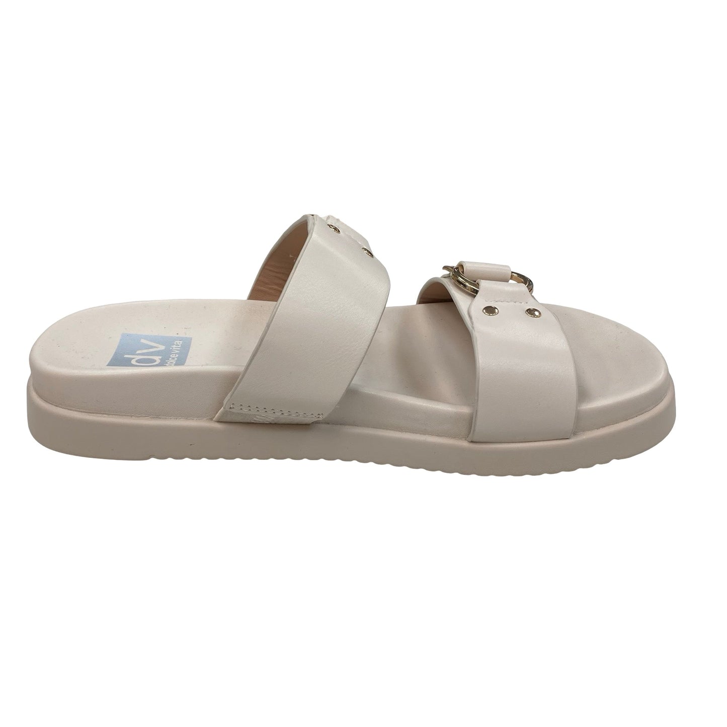 Sandals Flats By Dolce Vita In Cream, Size:8