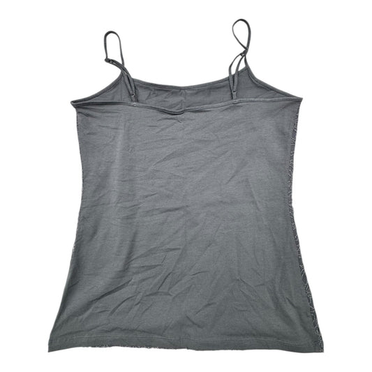 Top Sleeveless By Ann Taylor In Navy, Size:L