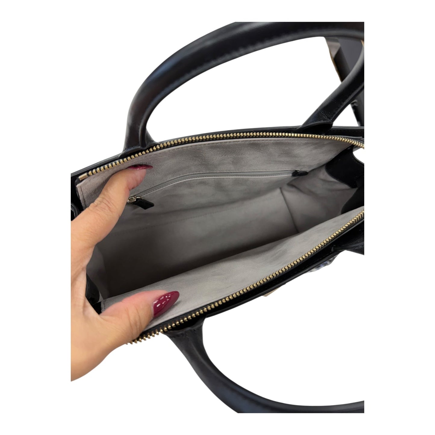 Handbag Designer By Kate Spade In Black, Size:Medium