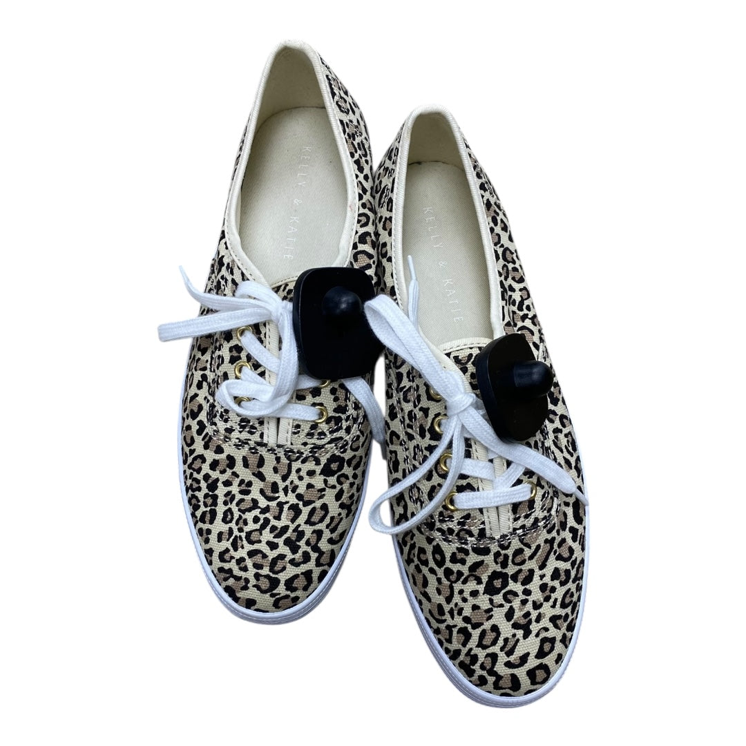 Shoes Sneakers By Kelly And Katie In Animal Print, Size:9