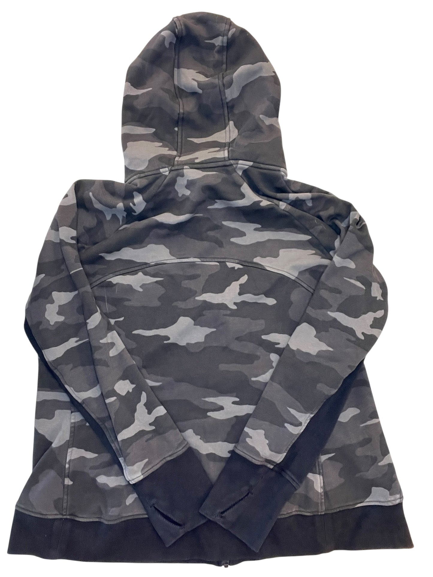 Athletic Jacket By Athleta In Camouflage Print, Size:1X
