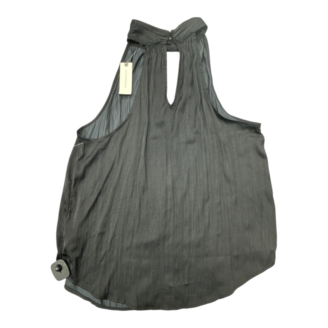 Top Sleeveless By Anthropologie In Black, Size:M