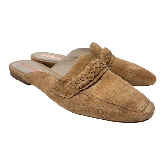 Sandals Flats By Gianni Bini In Tan, Size:9