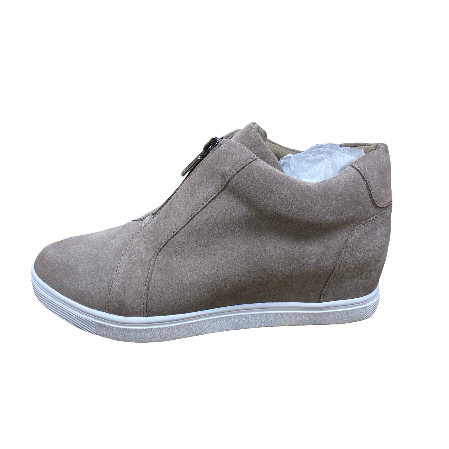 Boots Ankle Flats By Blondo In Taupe, Size:10
