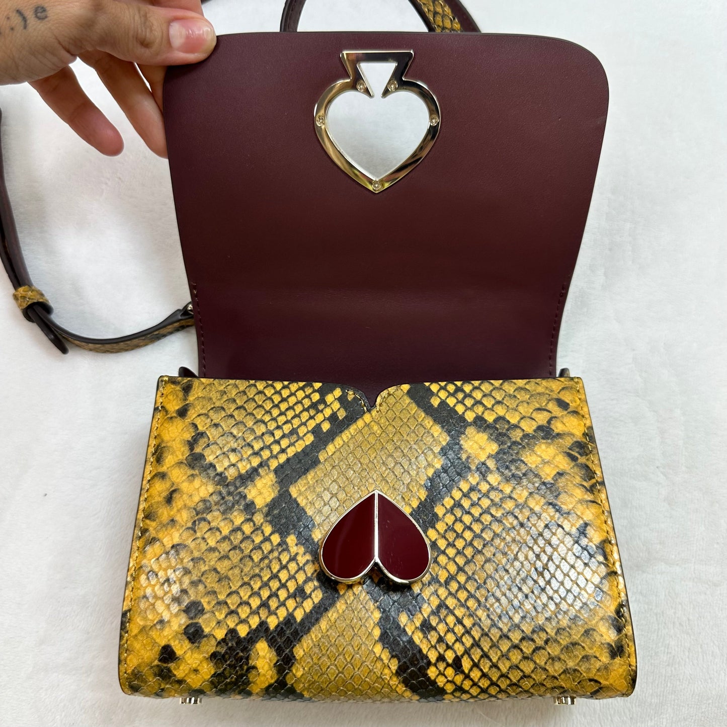 Crossbody handbag Designer By Kate Spade, Size: small