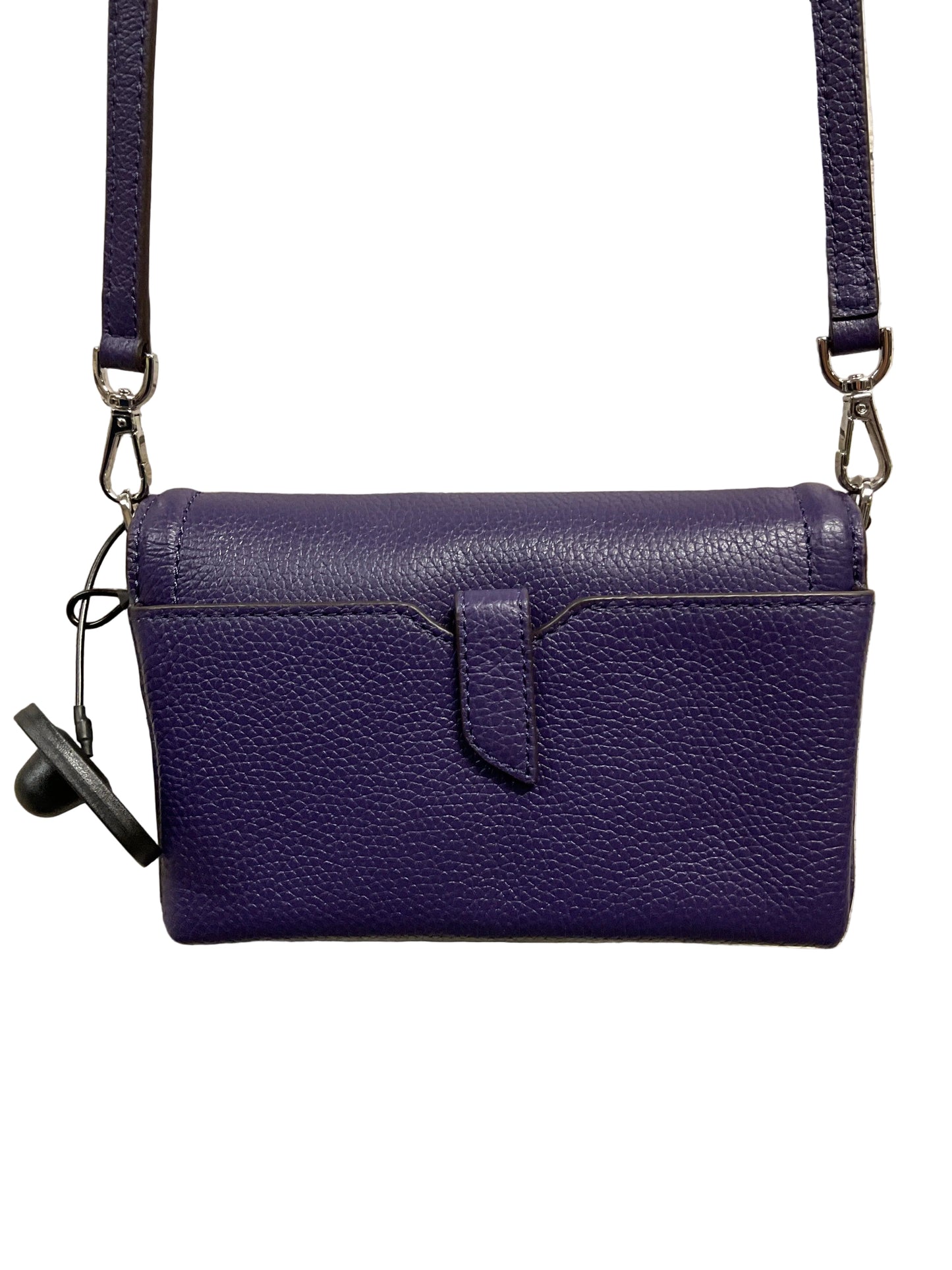 Crossbody Designer By Michael Kors In Purple, Size:Small