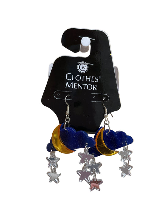 Earrings Dangle/Drop By Clothes Mentor In Blue & Yellow