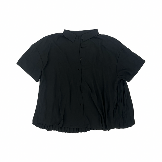 Blouse Ss By Clothes Mentor In Black, Size:5