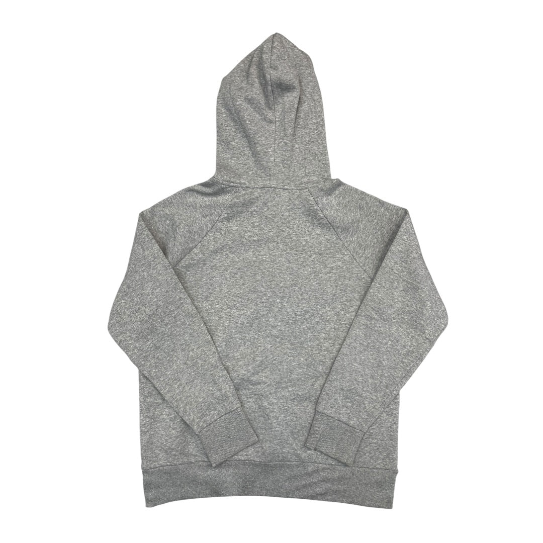 Athletic Sweatshirt Hoodie By Under Armour In Grey, Size:M