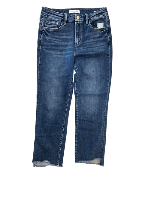 Jeans Boot Cut By Flying Monkey In Blue Denim, Size:8