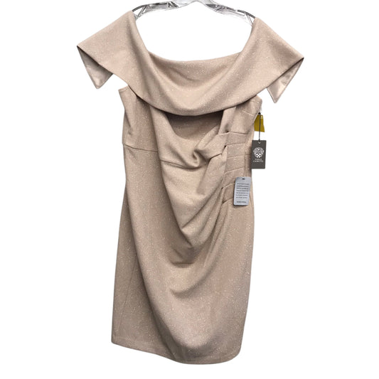 Dress Party Short By Vince Camuto In Gold, Size:Xl