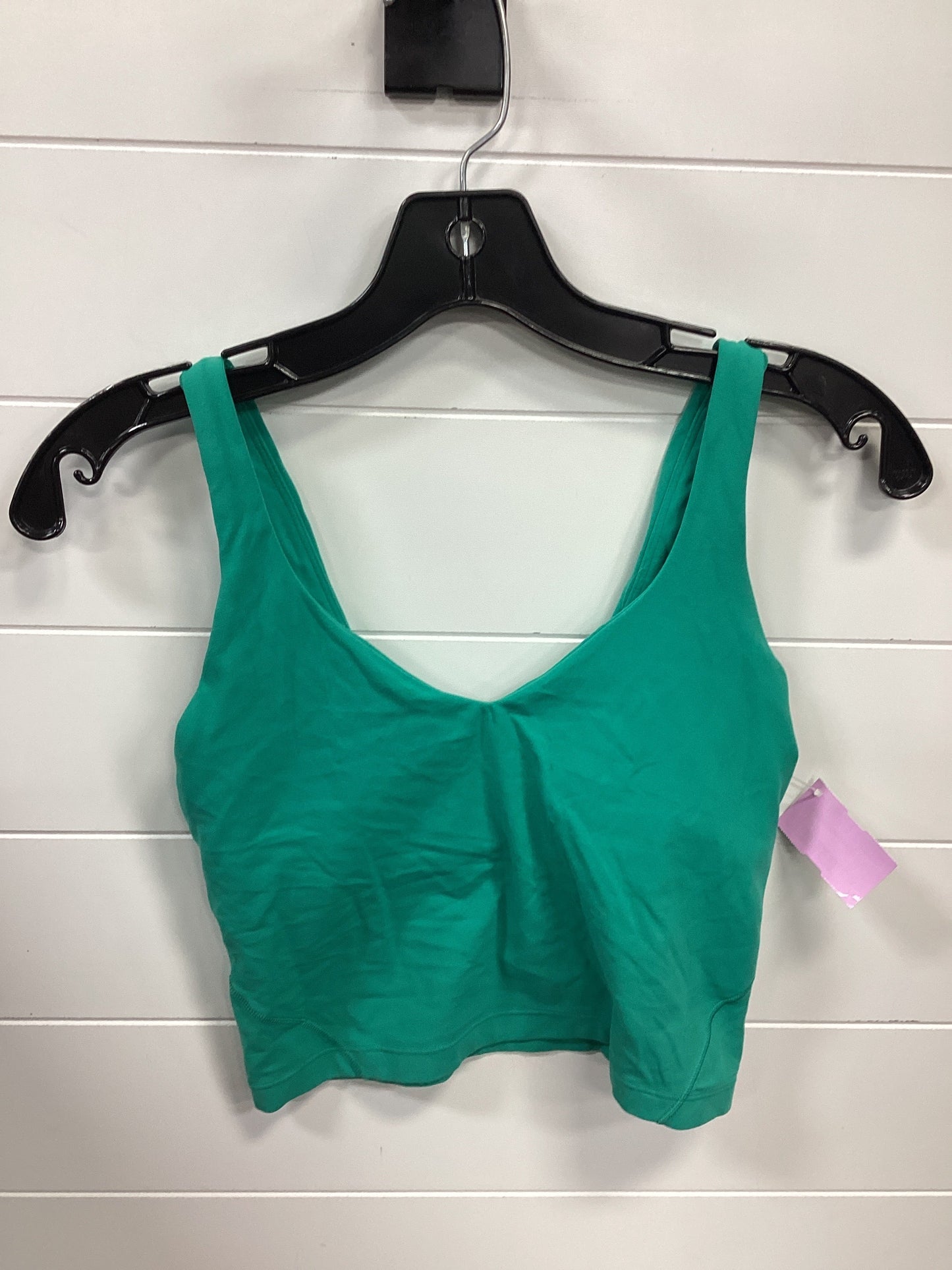Athletic Tank Top By Lululemon In Teal, Size:Xs