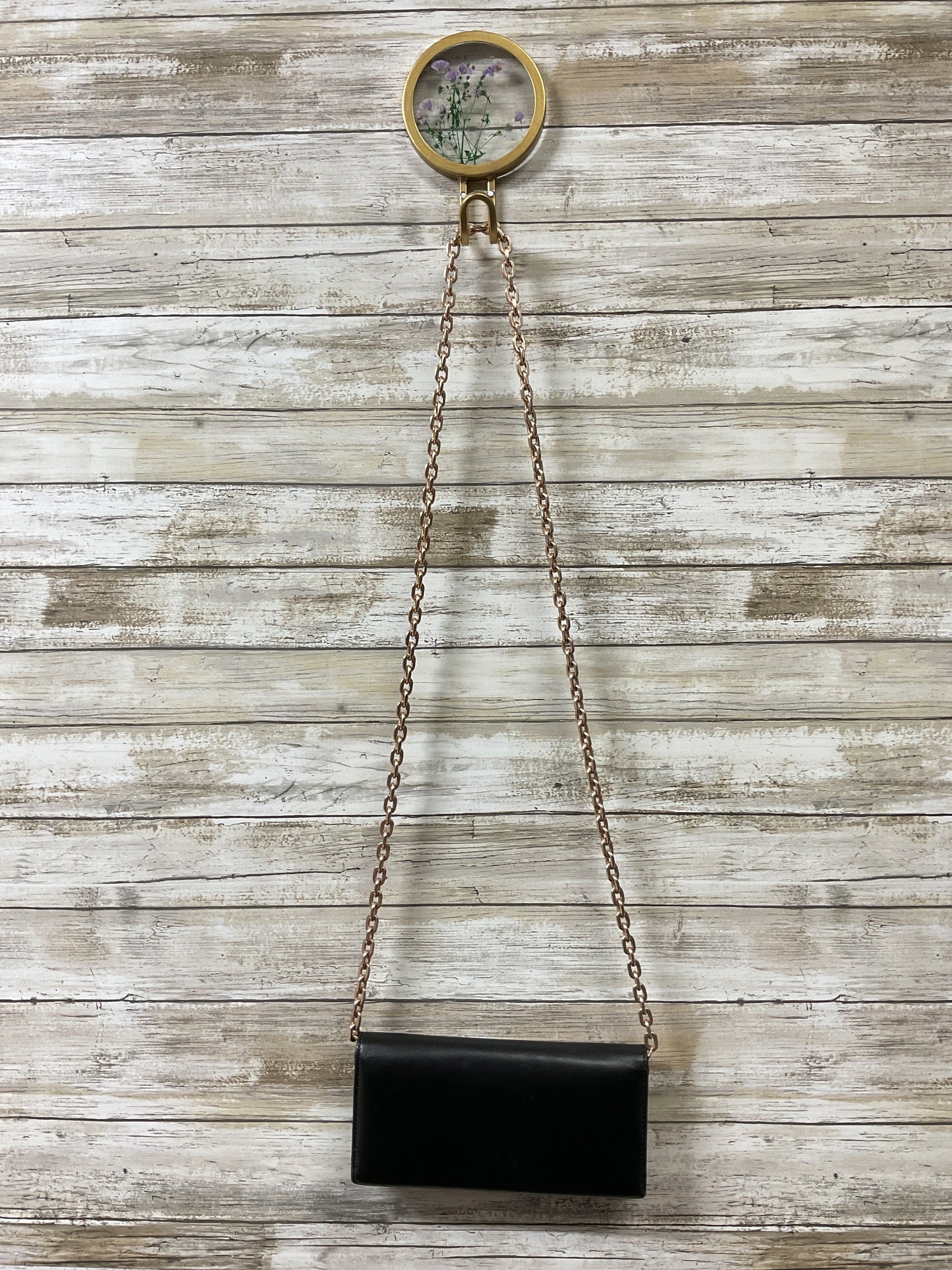 Handbag Designer By Valentino-Mario In Brown & Gold, Size:Medium