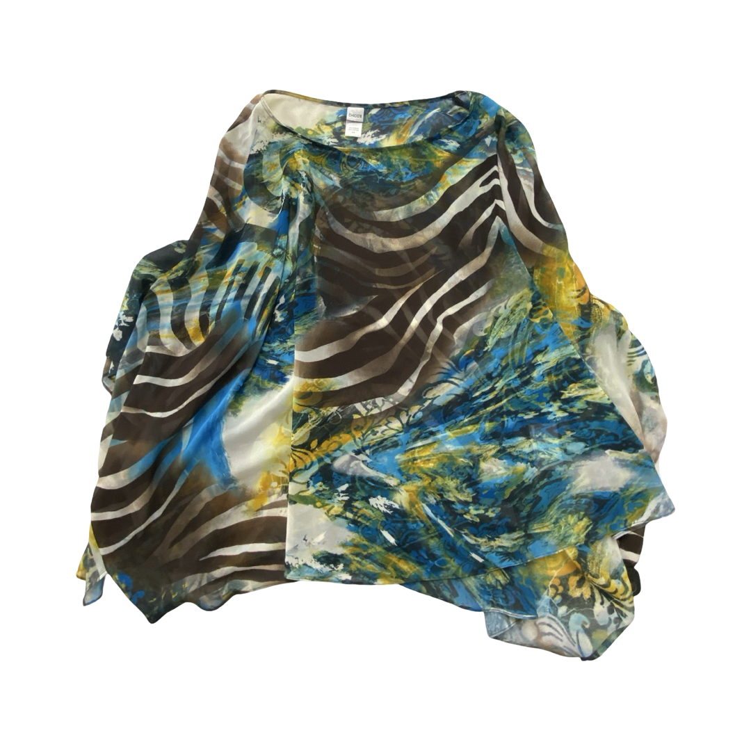 Swimwear Cover-Up By Chicos In Multi, Size:M