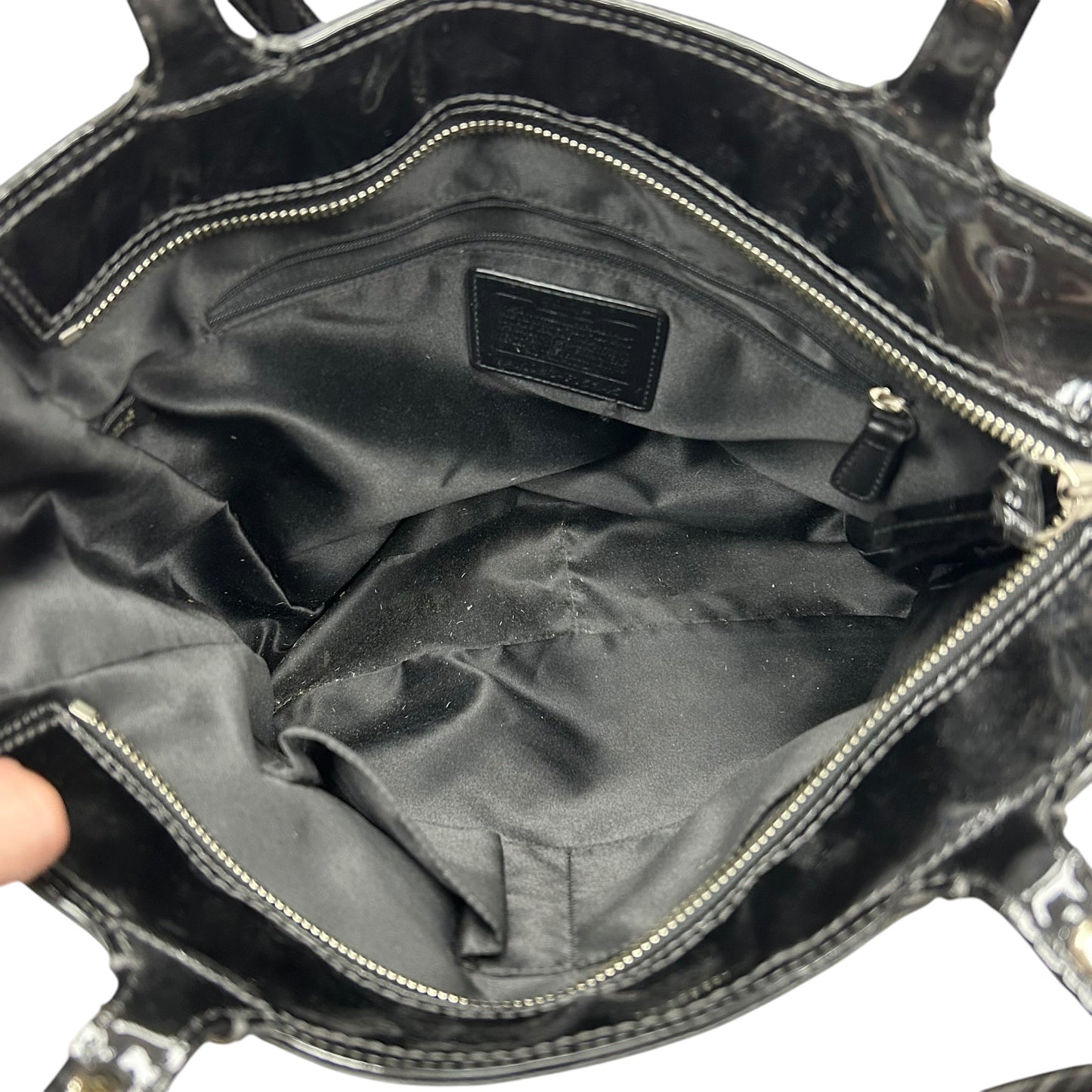 Handbag Designer By Coach, Size: Large