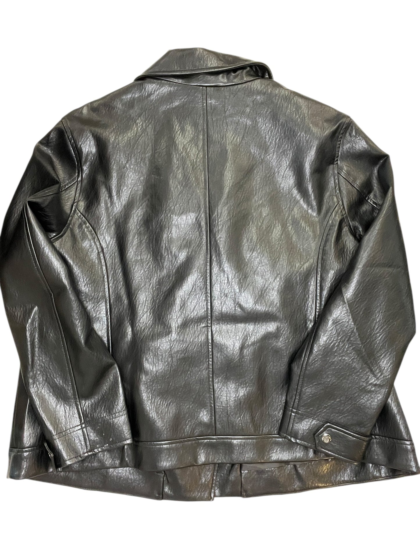 Jacket Moto By Old Navy In Black, Size:2X