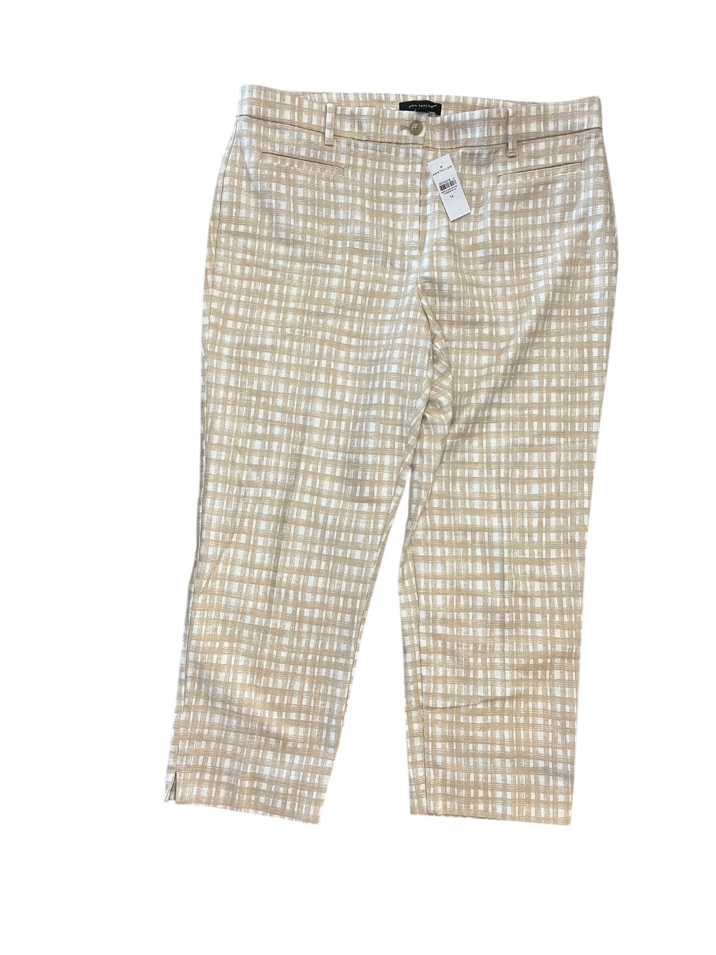 Pants Dress By Ann Taylor In Beige, Size:Xl