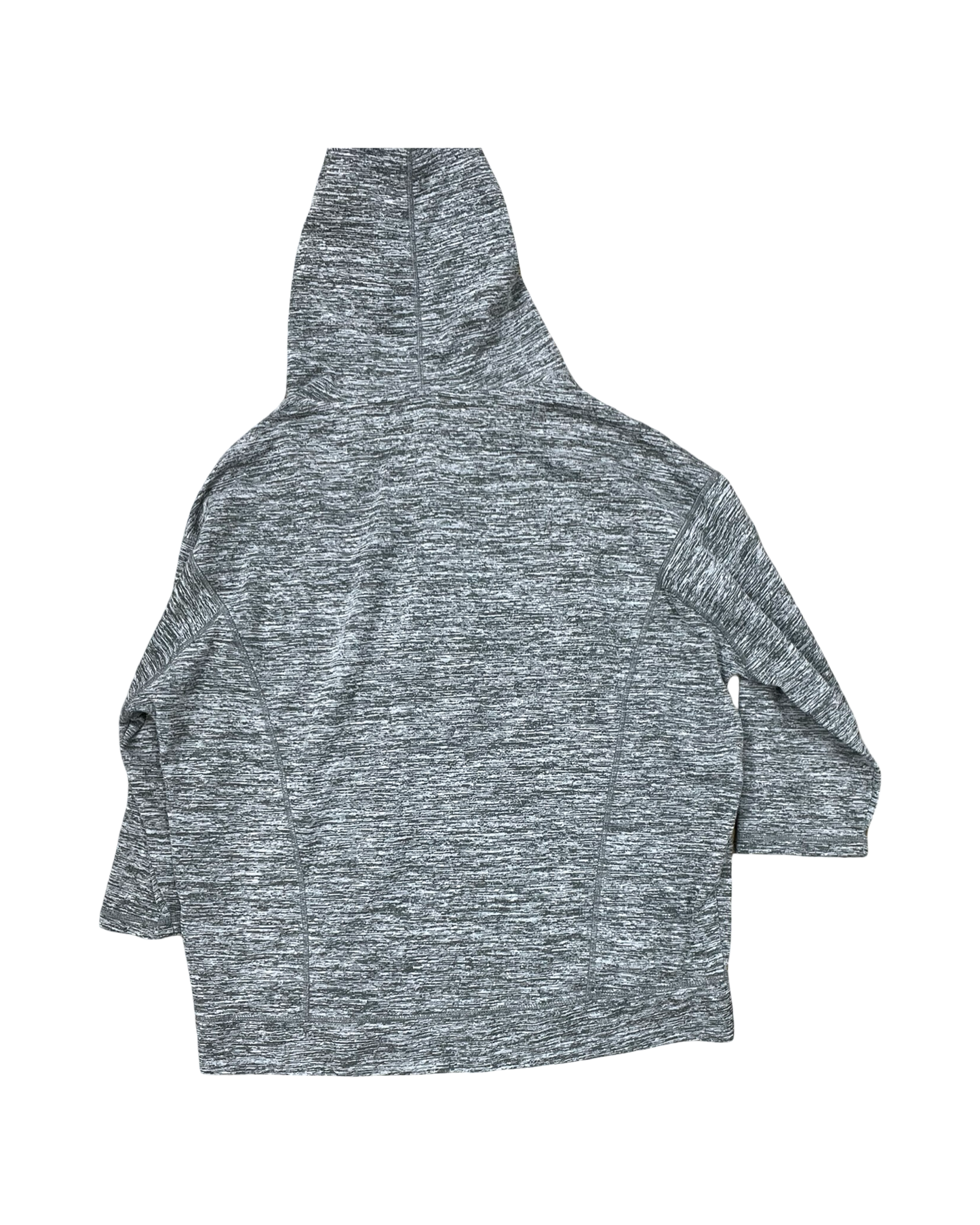 Sweatshirt Hoodie By Nicole By Nicole Miller In Grey, Size:L