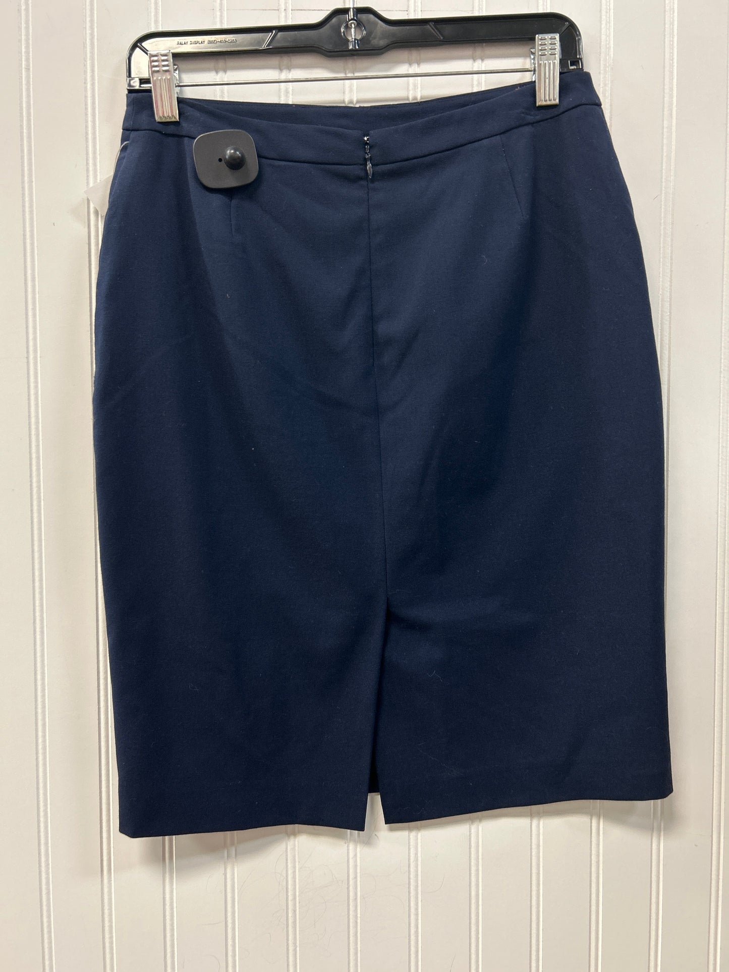 Skirt Midi By Calvin Klein In Navy, Size:2
