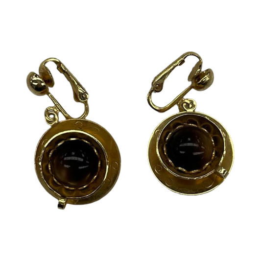 Earrings Clip By Clothes Mentor In Gold