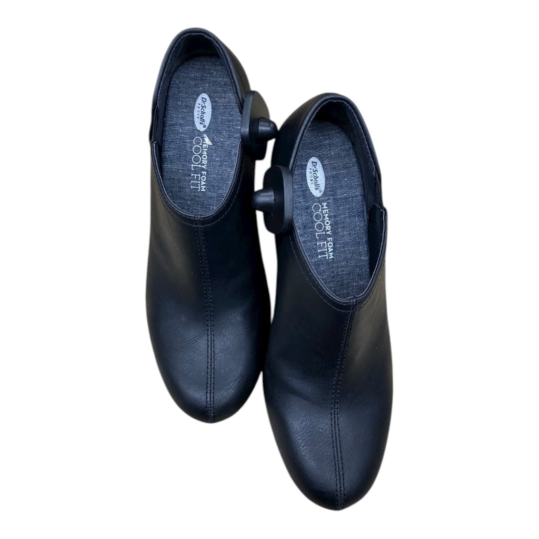 Boots Ankle Heels By Dr Scholls In Black, Size:9.5