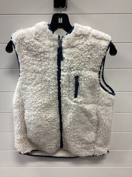 Vest Faux Fur & Sherpa By Weatherproof In Cream, Size:S