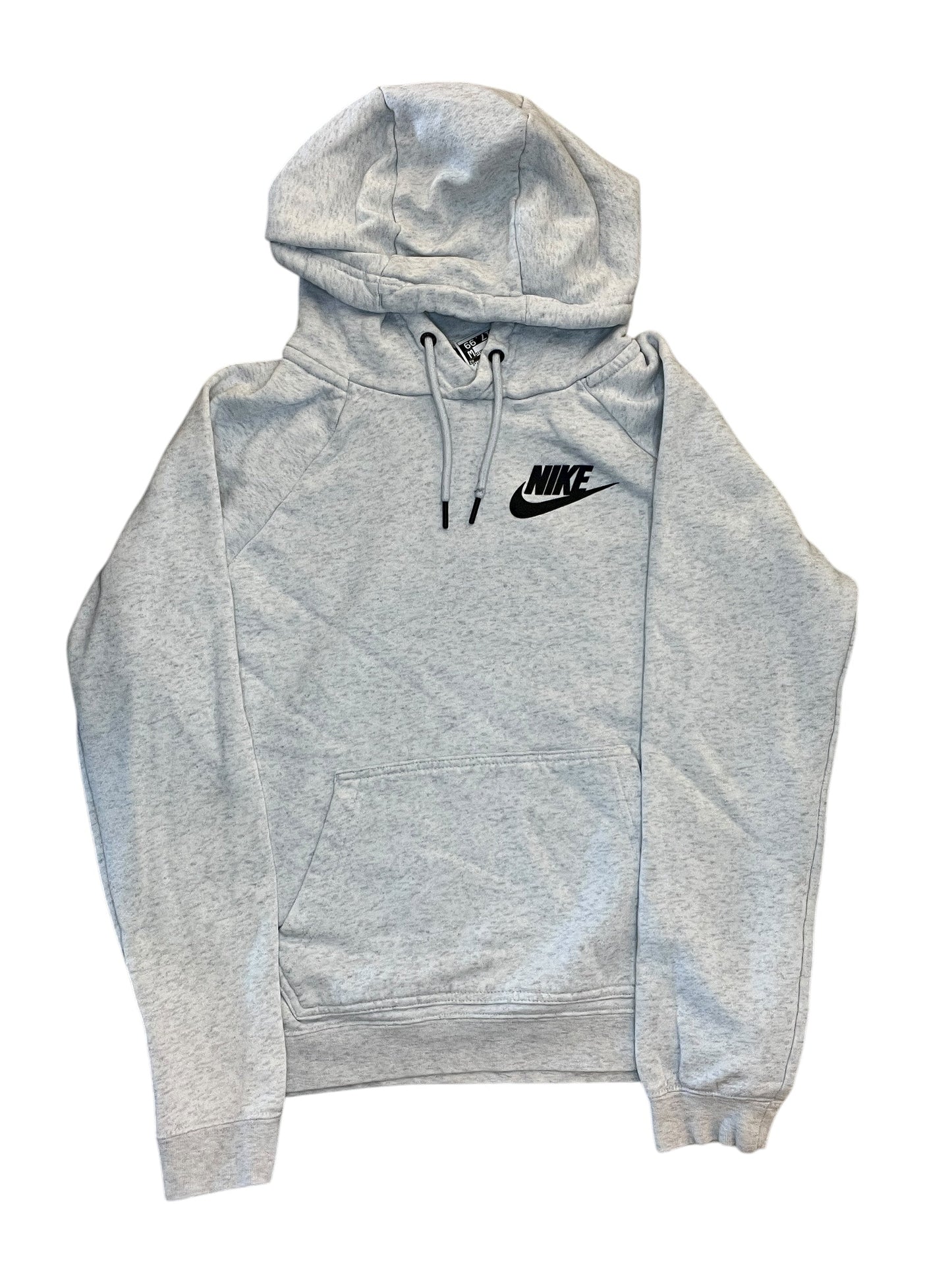 Athletic Sweatshirt Hoodie By Nike Apparel In Grey, Size:S