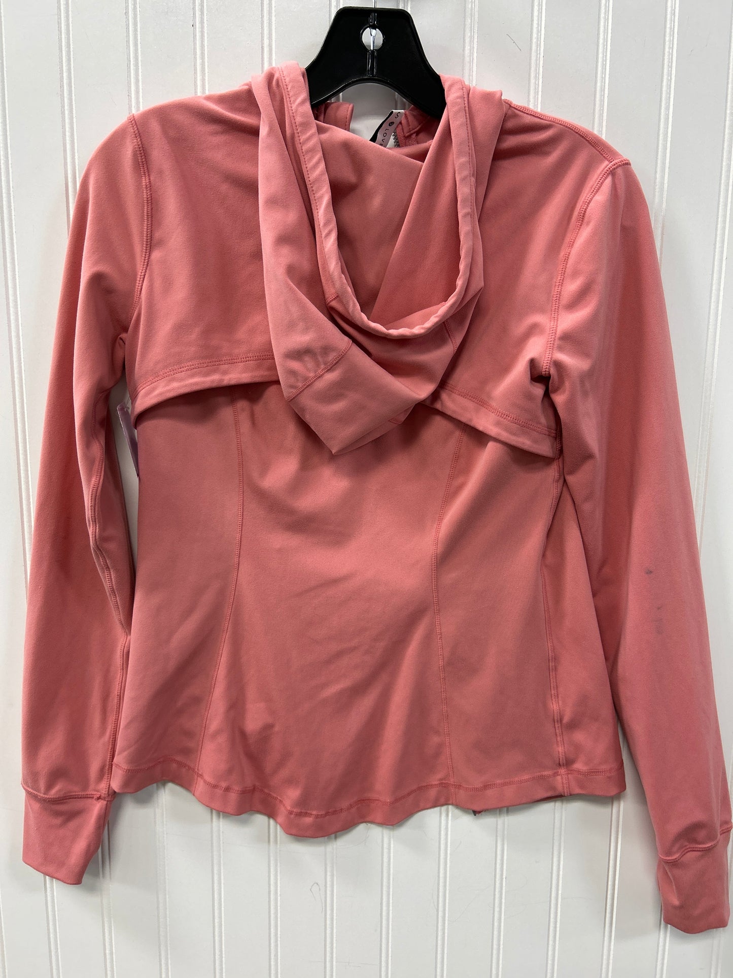 Athletic Top Ls Hoodie By Love Tree In Pink, Size:S