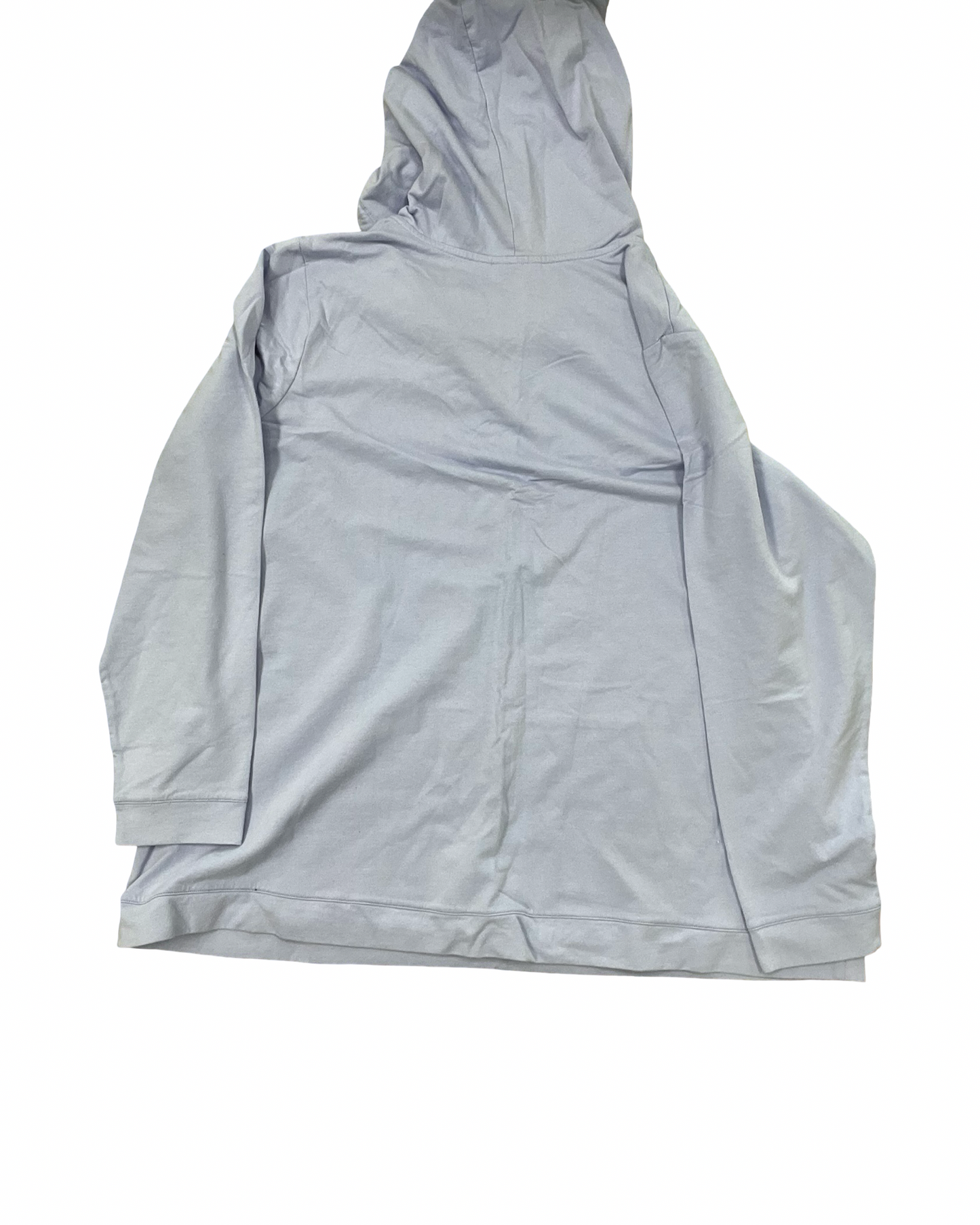 Top Ls By Denim And Company In Blue, Size:2X