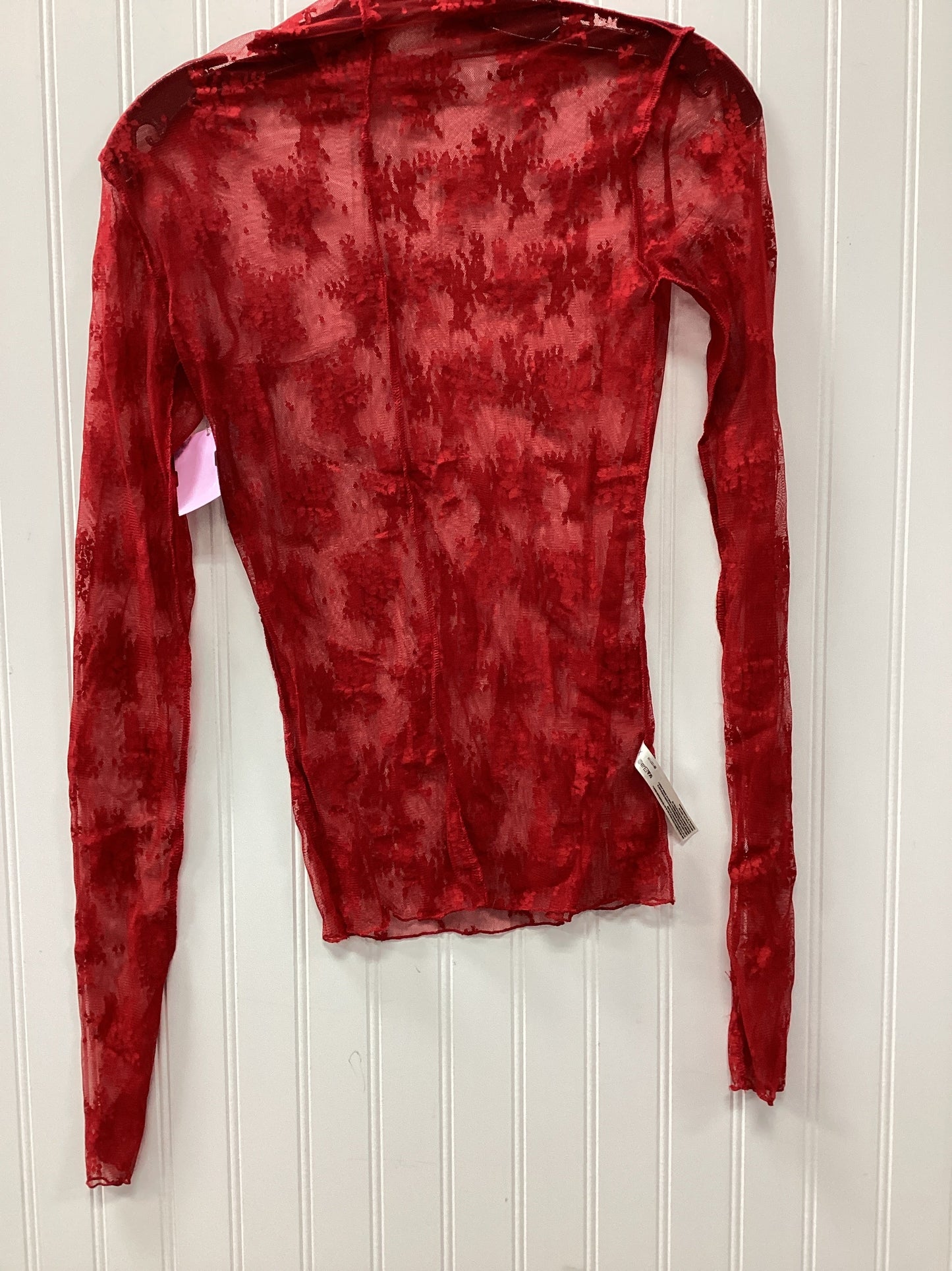 Top Ss By Free People In Red, Size:S