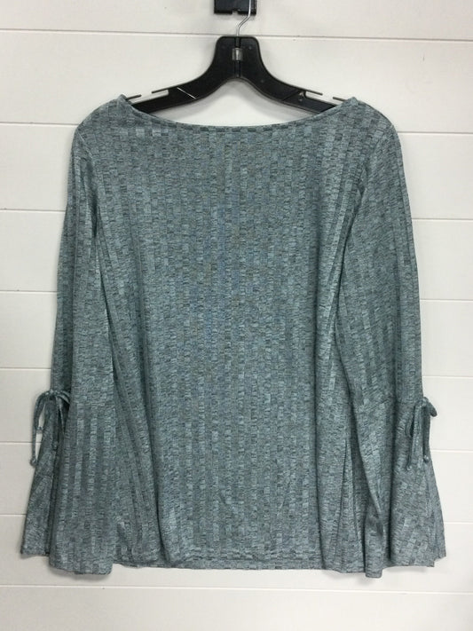 Top Ls By Agb In Blue, Size:L