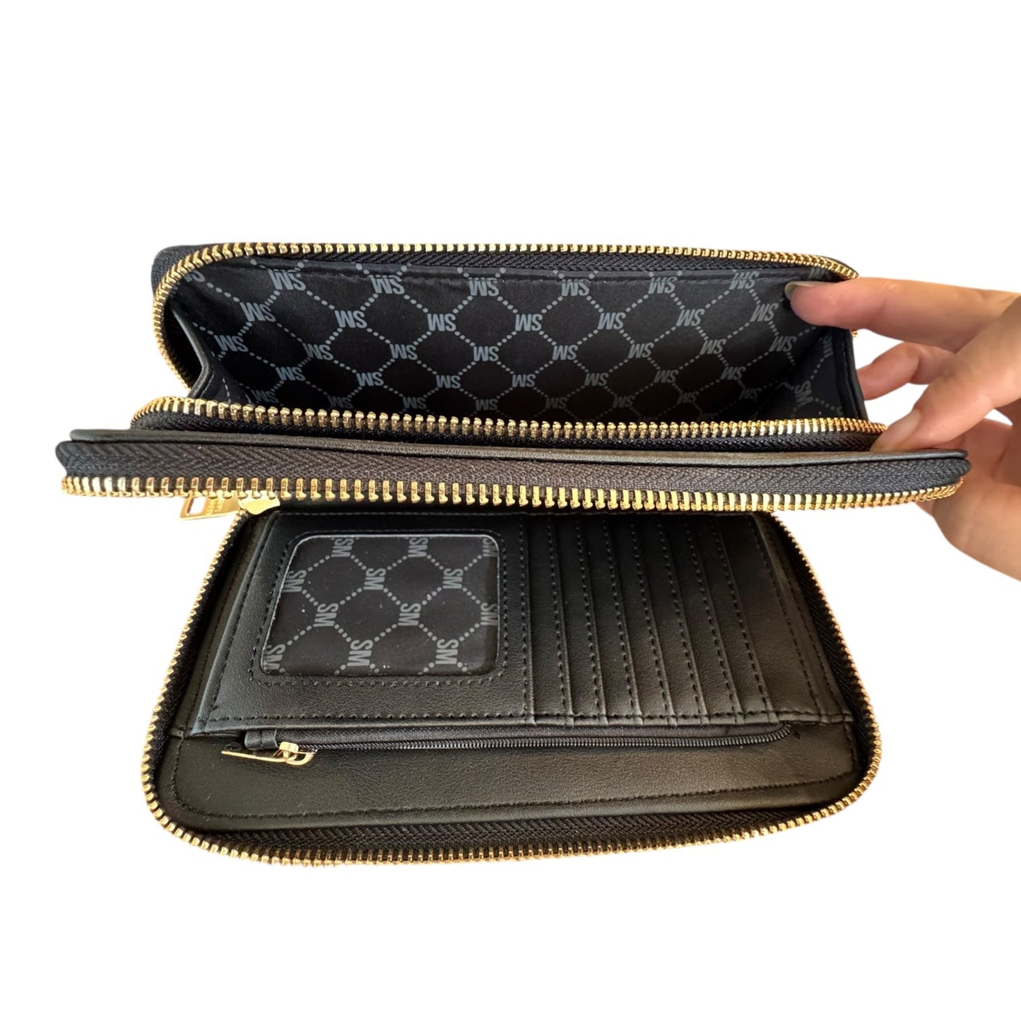 Wristlet By Steve Madden In Black, Size:Medium