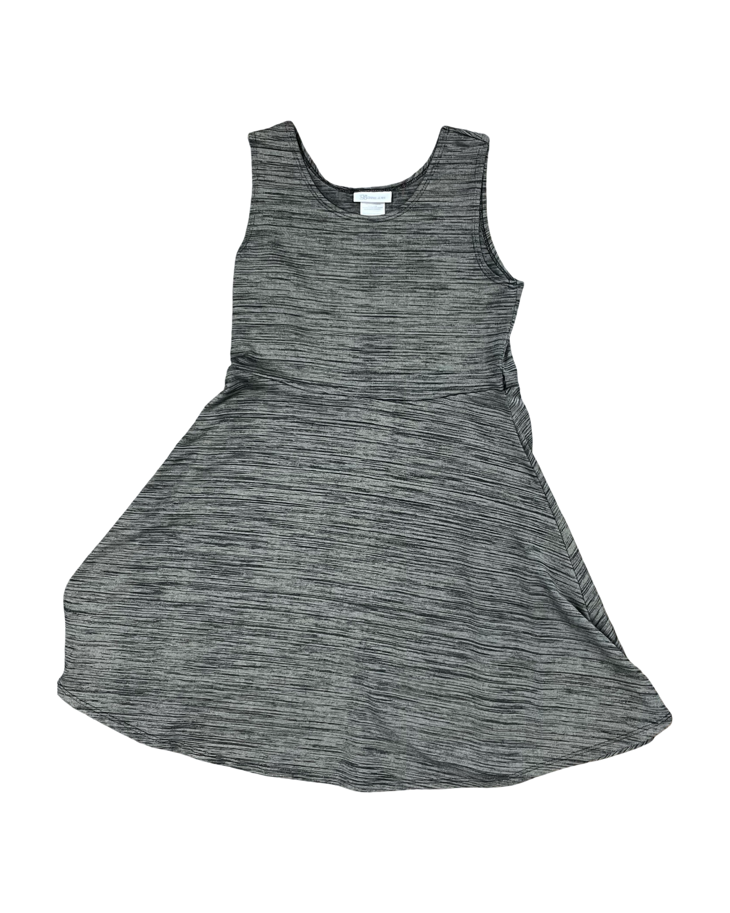 Dress Casual Midi By Clothes Mentor In Black & Grey, Size:16