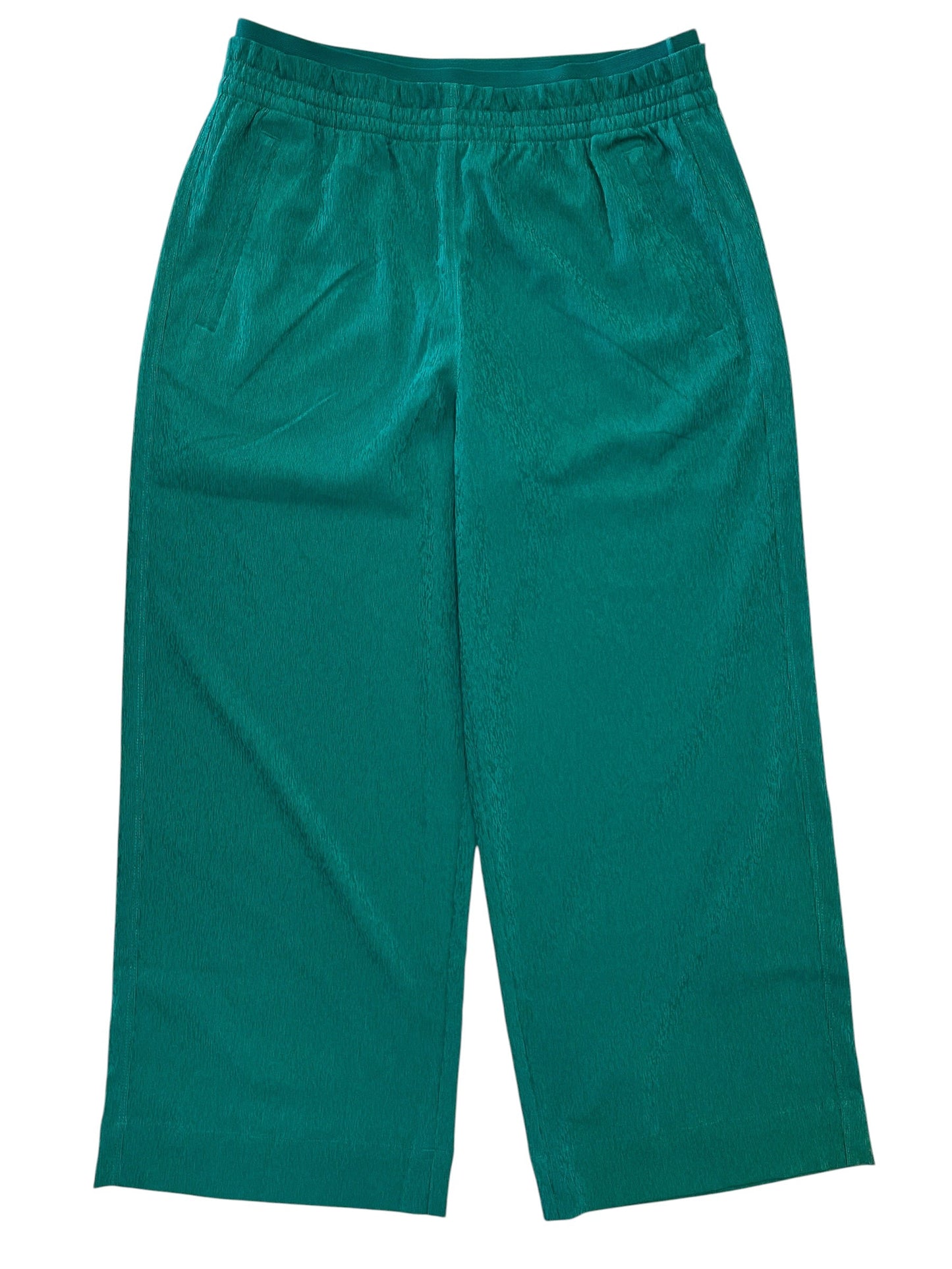 Pants Cropped By Athleta In Green, Size:M