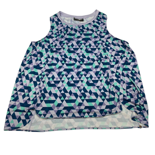 Athletic Tank Top By Crane In Blue & Purple, Size:Xl