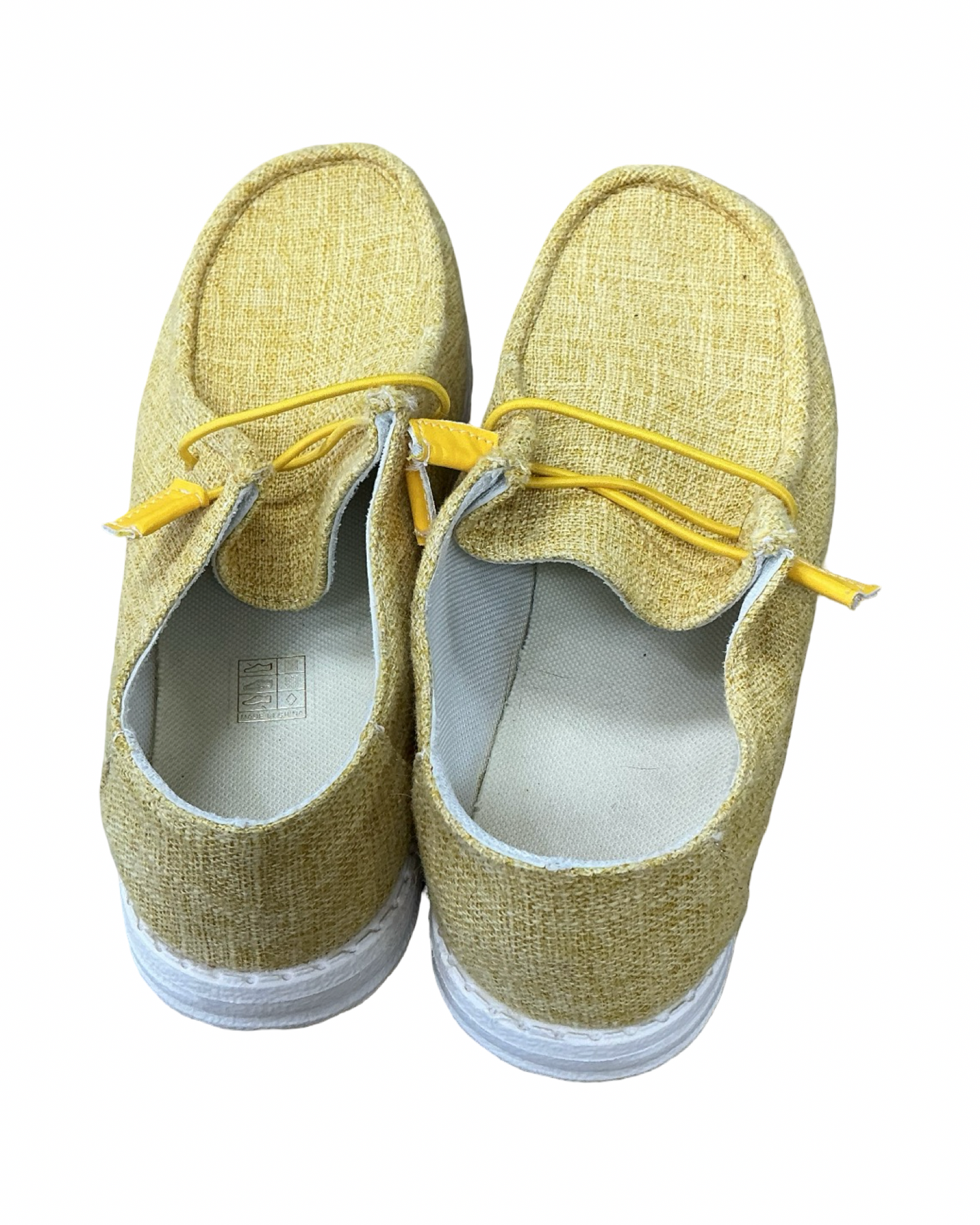 Shoes Flats By Clothes Mentor In Yellow, Size:8.5