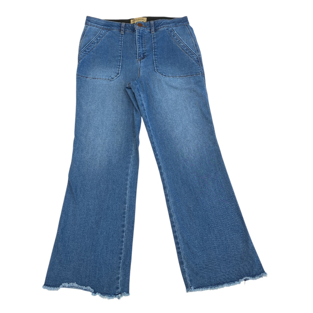 Jeans Straight By Democracy In Blue Denim, Size:10