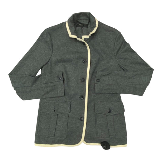 Blazer By Rag And Bone In Grey, Size:10