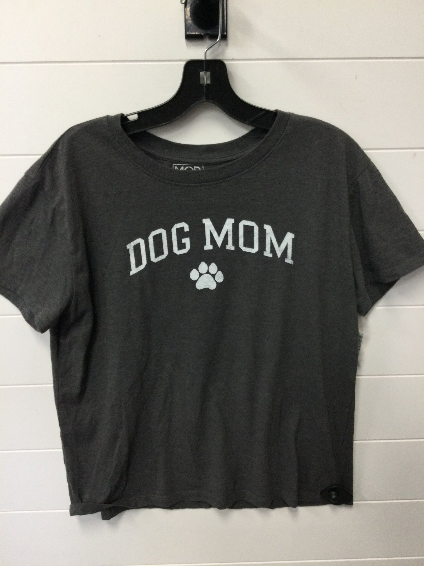 Top Ss By Modern Lux In Grey, Size:L