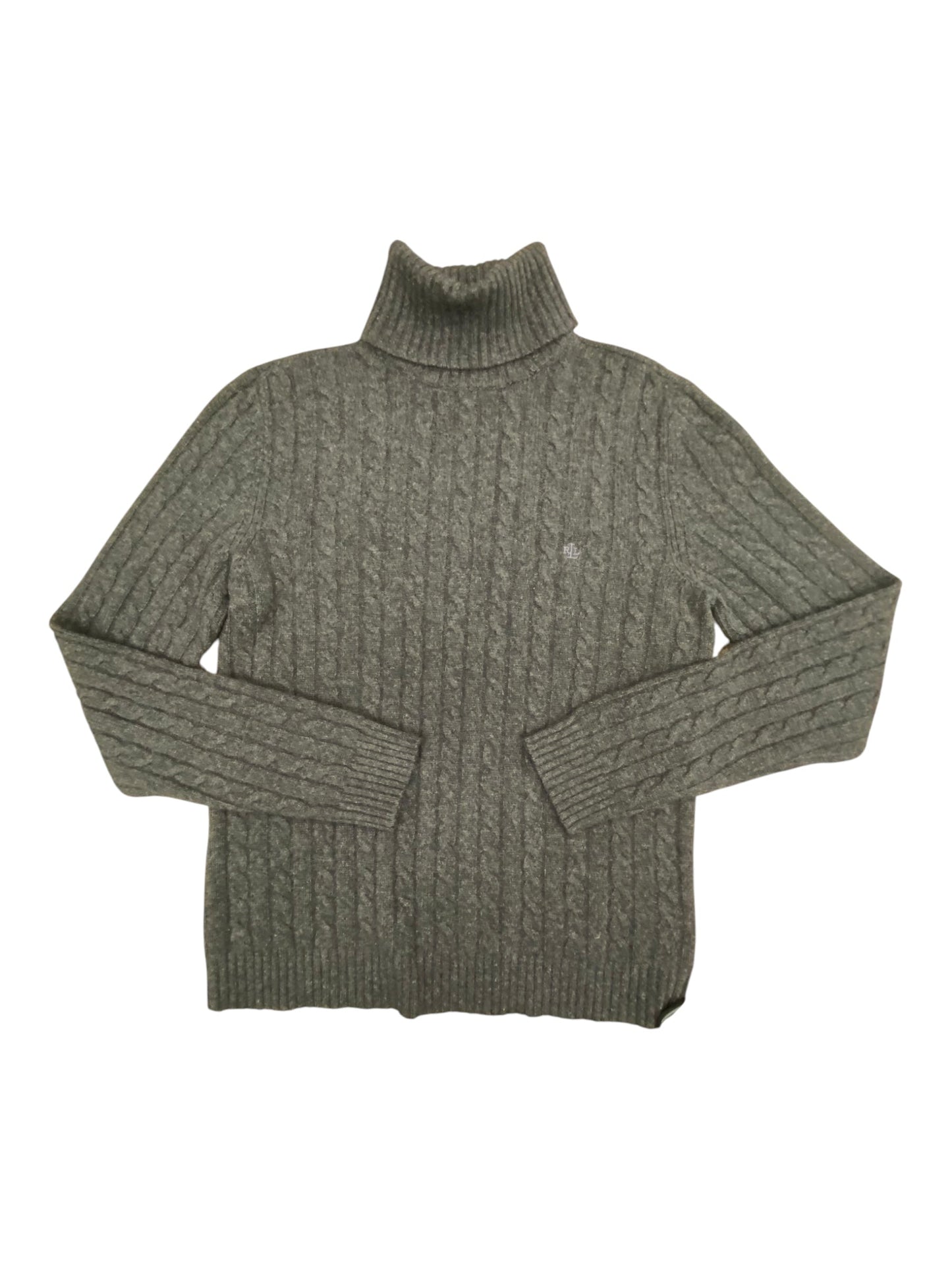 Sweater Cashmere By Ralph Lauren In Grey, Size:M