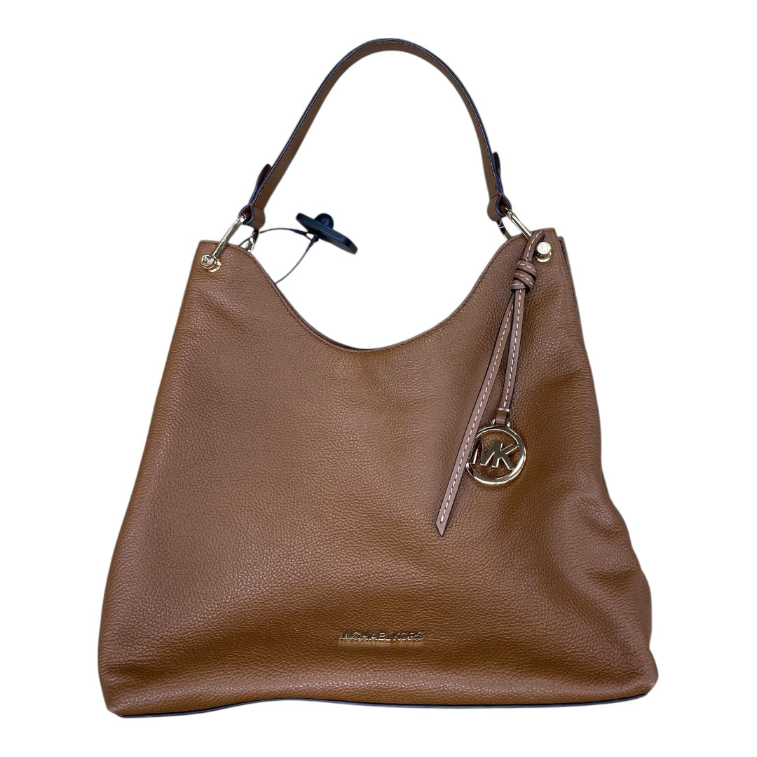 Handbag Designer By Michael Kors In Brown, Size:Medium