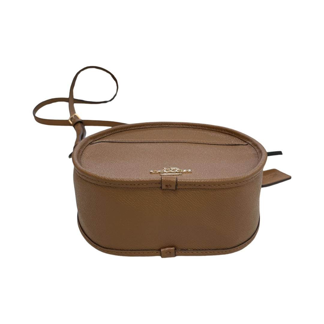 Handbag Designer By Coach In Brown, Size:Small