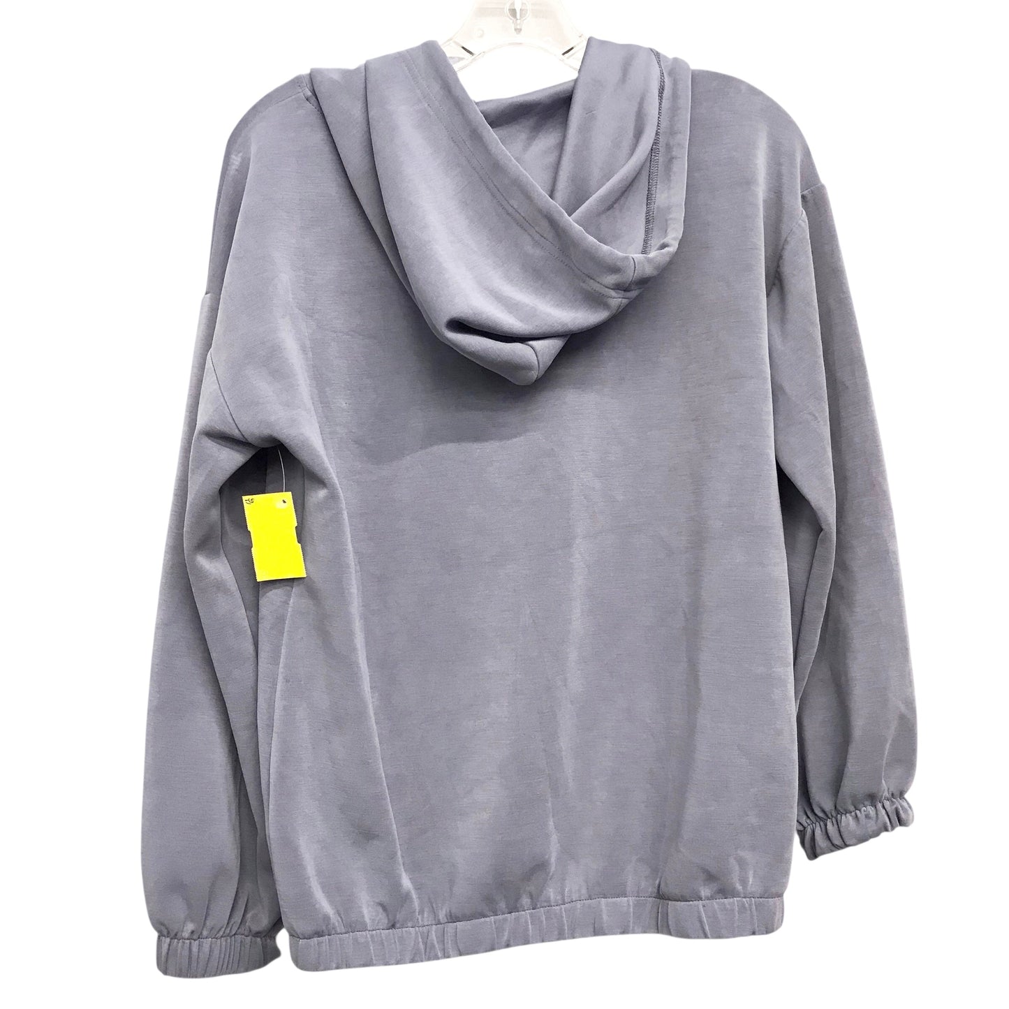 Sweatshirt Hoodie By Cable And Gauge In Slate Blue, Size:S